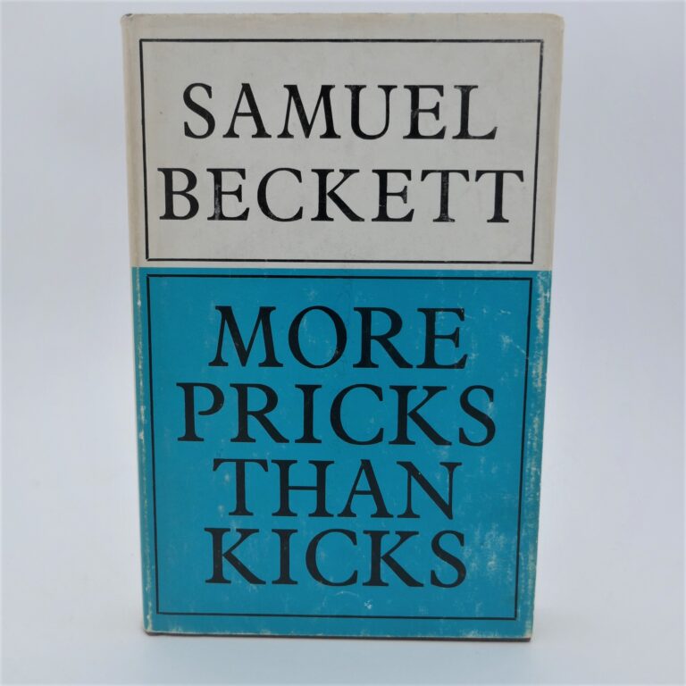 More Pricks Than Kicks 1970 Ulysses Rare Books