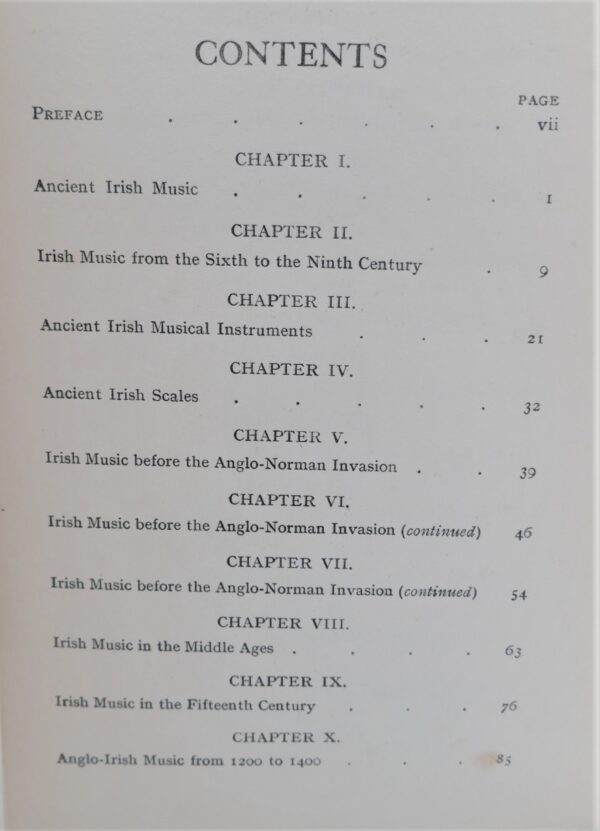 A History of Irish Music. Inscribed Copy (1913) - Ulysses Rare Books