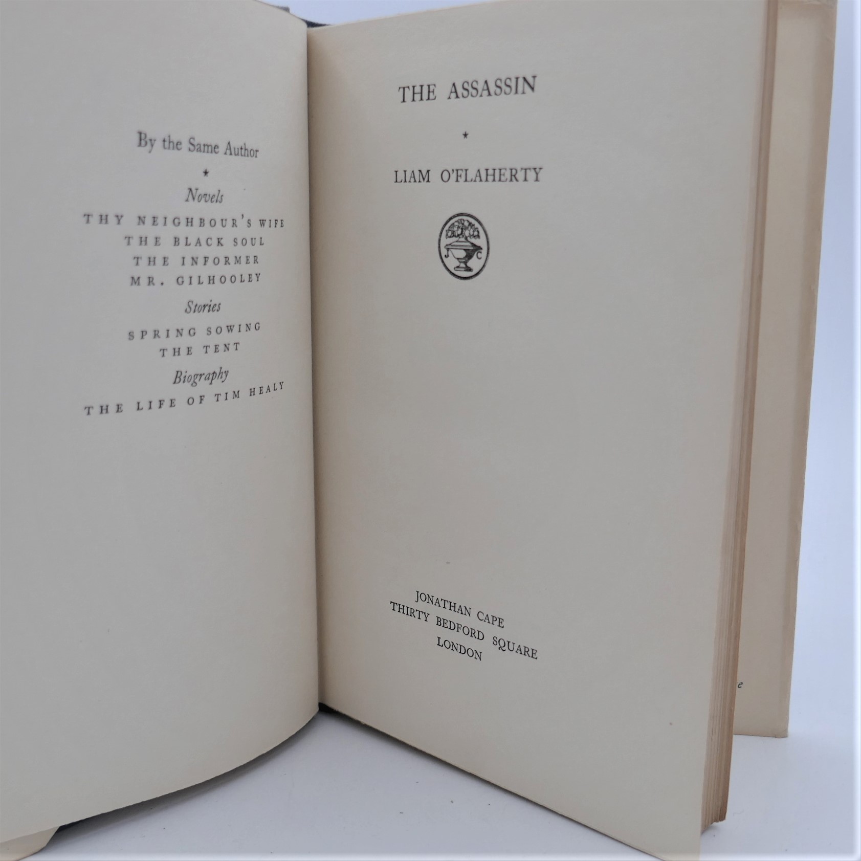 The Assassin. Limited Signed Edition (1928) - Ulysses Rare Books