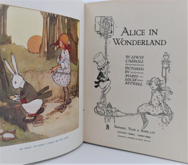 Alice in Wonderland. Illustrated by Mabel Lucie Attwell (1910 ...