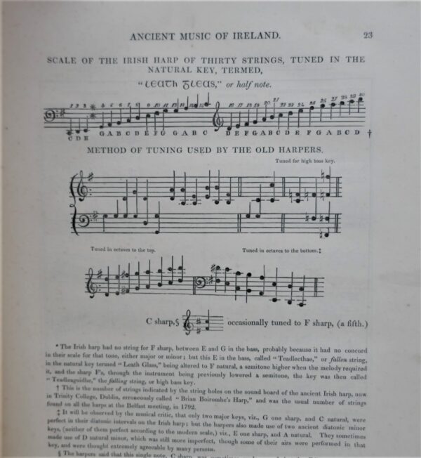 The Ancient Music Of Ireland (1840) - Ulysses Rare Books