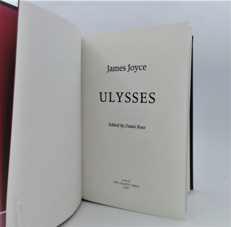 Ulysses. First Dublin Edition (1997) - Ulysses Rare Books