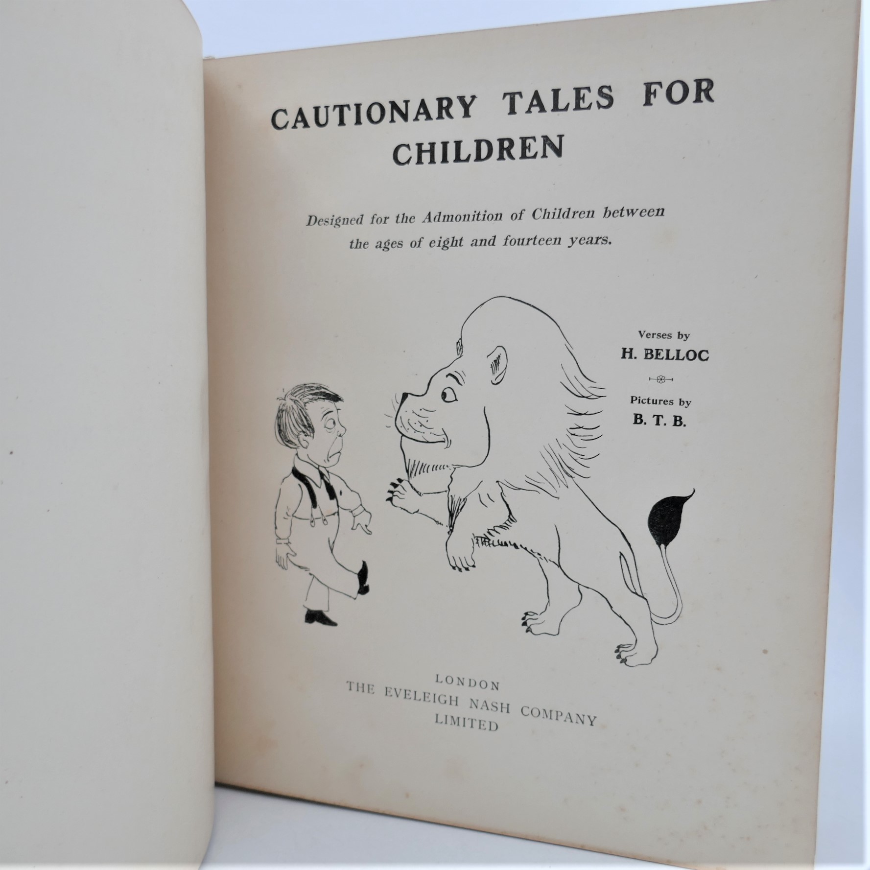 Cautionary Tales for Children (1907) - Ulysses Rare Books