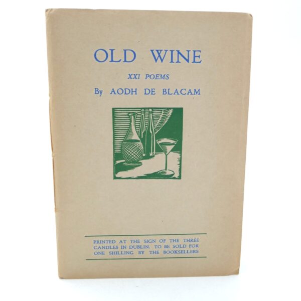 Old Wine. XXI Poems (1936)