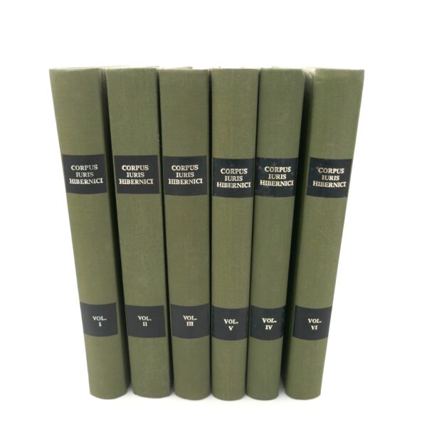 Corpus Iuris Hibernici. Six Volumes (1978)